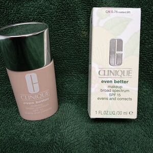 Clinique even better cn 0.75 custard spf 15 evens and corrects